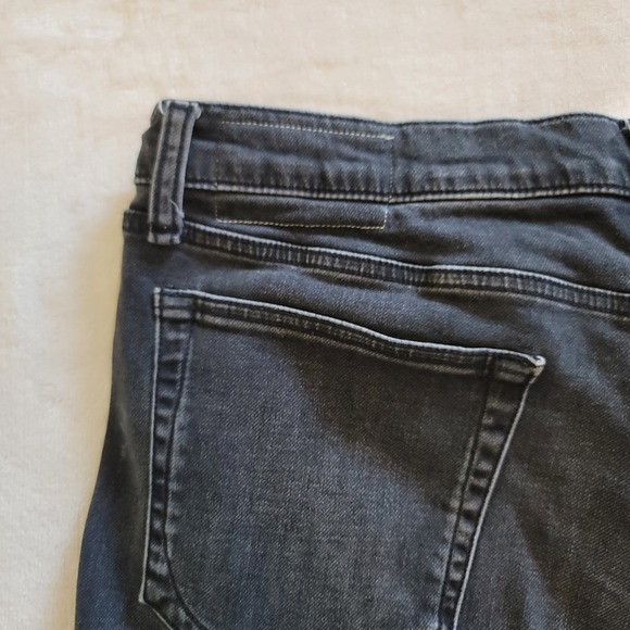 Rag & Bone Fit 2 Slim Mens 36x32 Loopback Denim Jeans Wylie Grey MED21F1223BBWY - Picture 14 of 16